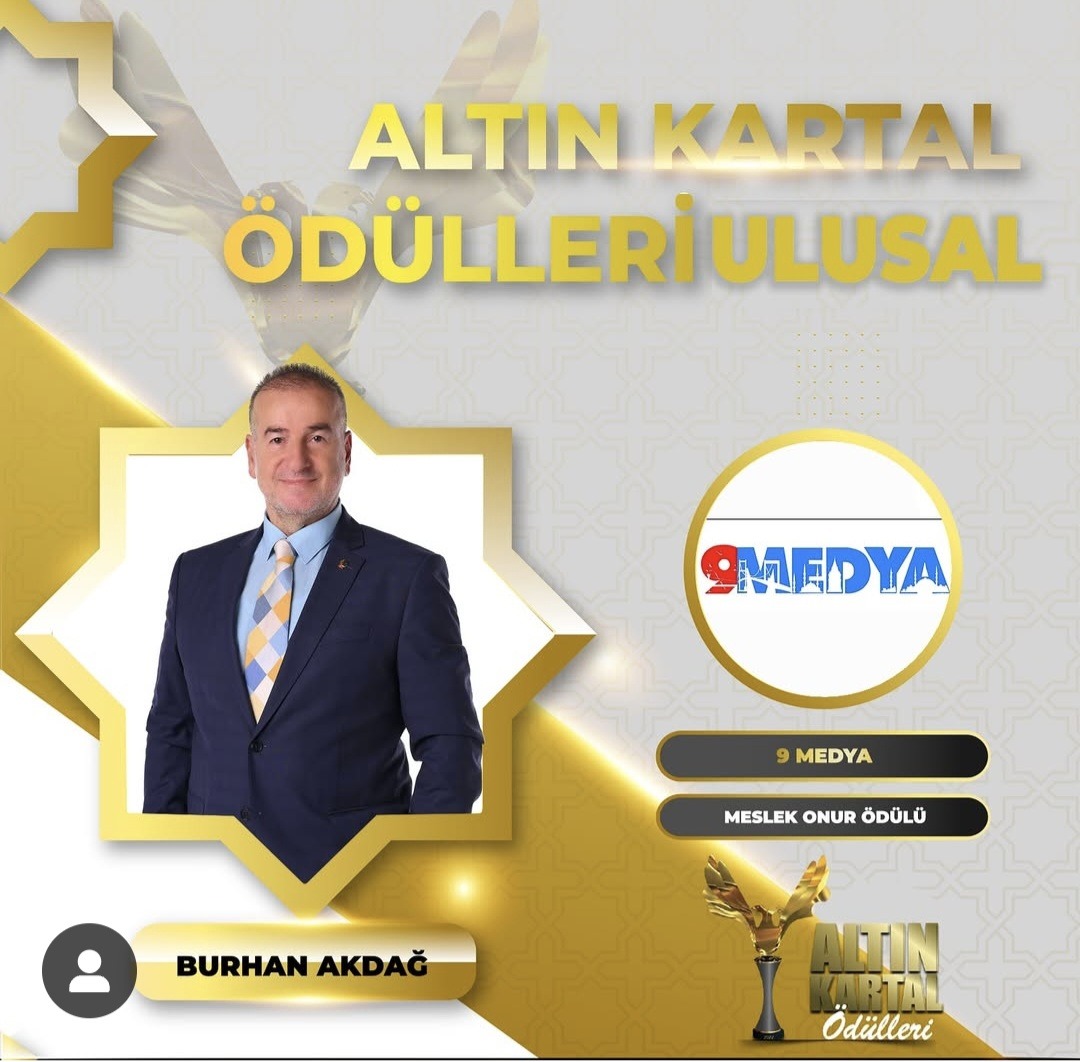 ALTIN KARTAL ÖDÜLLERİ SAHİPLERİNİ BULUYOR: GAZETECİLİKTE YAŞAM BOYU ONUR ÖDÜLÜ BURHAN AKDAĞ’A!