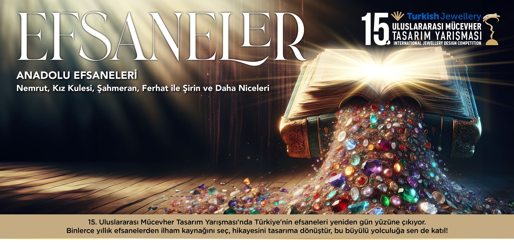 15. ULUSLARARASI MÜCEVHER TASARIM YARIŞMASI’NIN FİNALİSTLERİ SEÇİLDİ